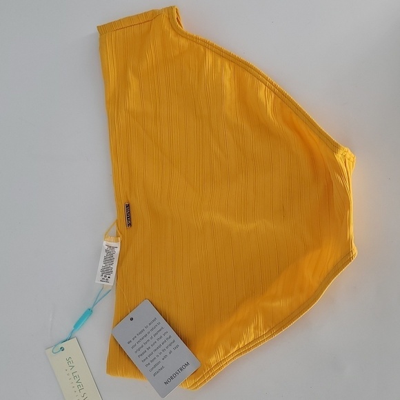 SEA level swim casablanca mid bikini bottom sunflower size 6 - Picture 2 of 10